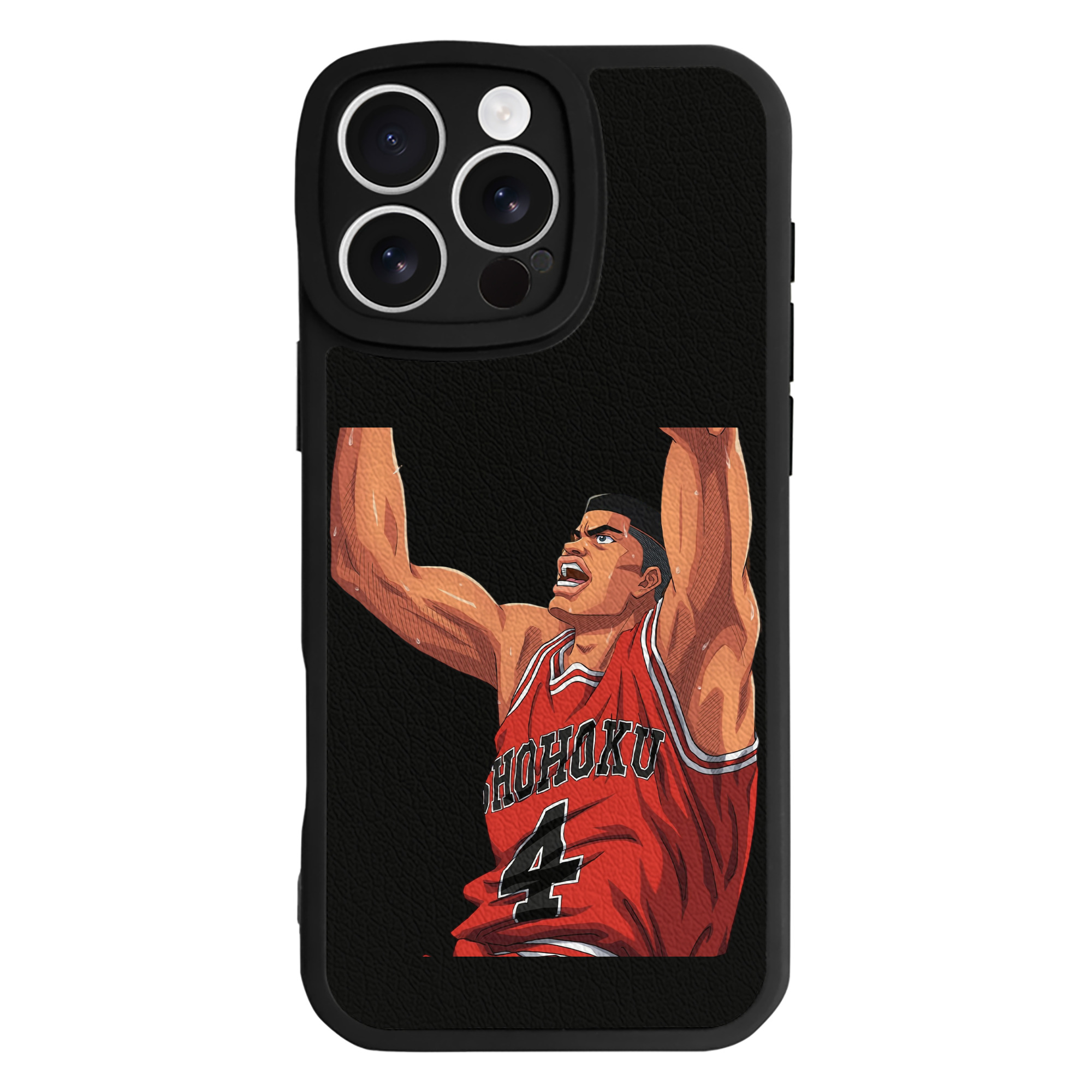 （画像用） SLAM DUNK／スラムダンク 【iPhone 16シリーズ対応】シリコンスマホケース（レザー調） 材質：シリコン